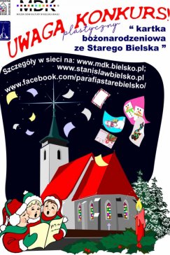 Namaluj kartkę świąteczną ze Starego Bielska