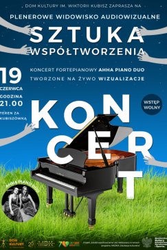 Dwa fortepiany i wizualizacje