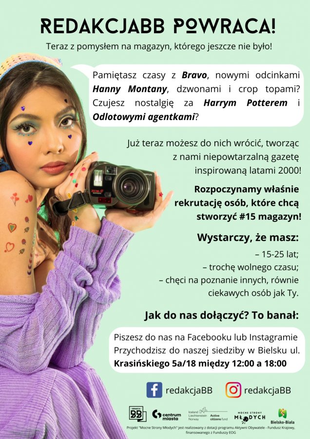 Dołącz do redakcjiBB!