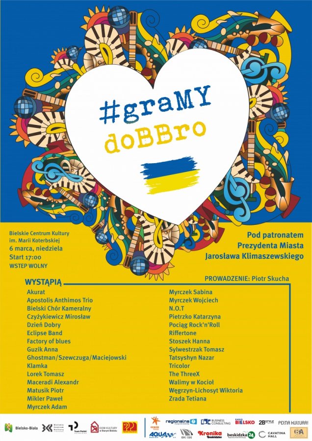 #graMY doBBro dla Ukrainy. Wejściówki do odbioru dzisiaj