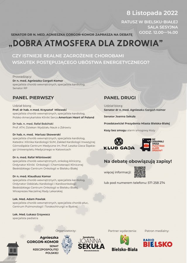 Debata o dobrej atmosferze