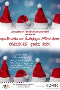 Święty Mikołaj i zabawy z elfami