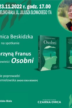 Beskidzki przysiółek scenerią książki