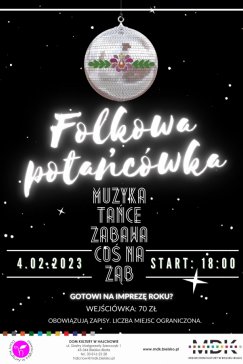 Folkowa potańcówka z muzyką na żywo