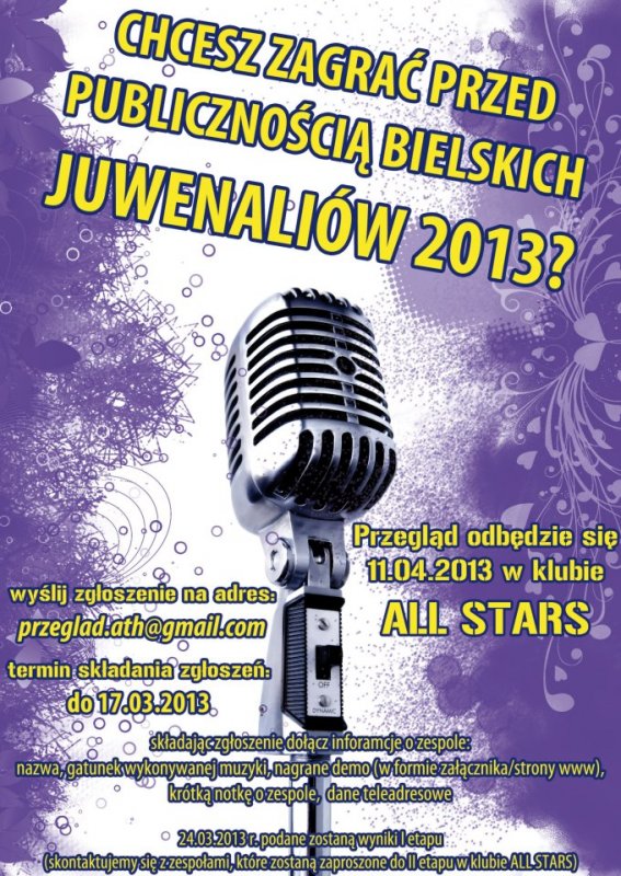 Powalczą o Juwenalia