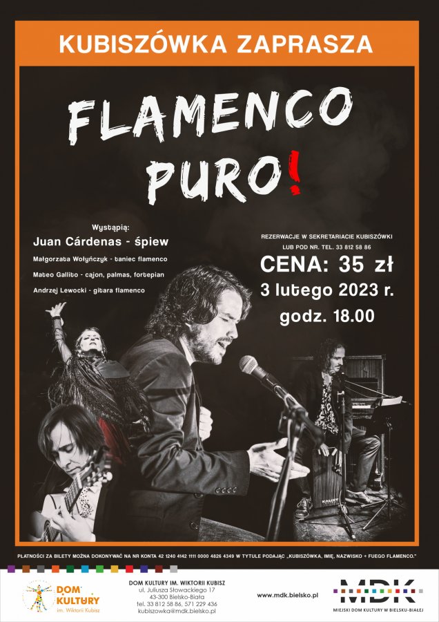 Przeszywający śpiew flamenco