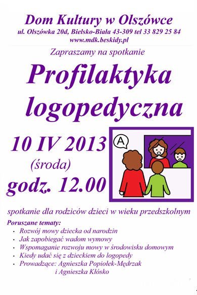 Profilaktyka logopedyczna