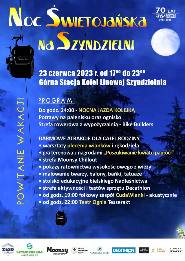 CudaWianki i teatr ognia na Szyndzielni. IMPREZA ODWOŁANA
