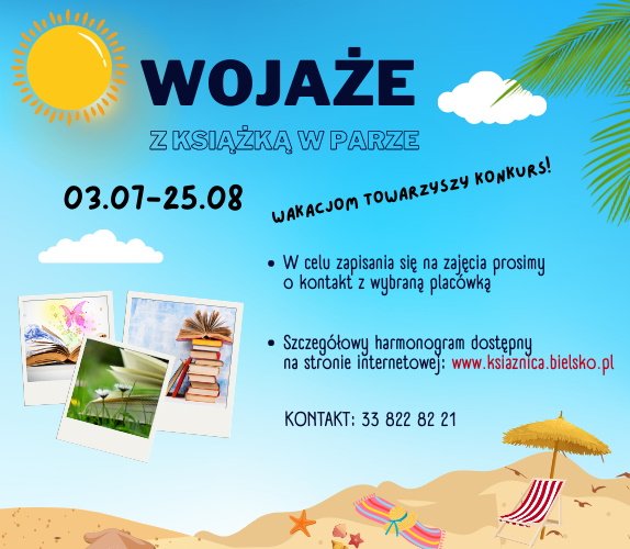 Wojaże z książką w parze. Wakacyjne zajęcia w Książnicy