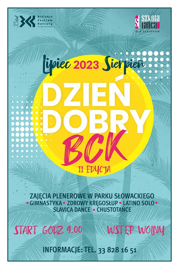 Wakacyjna gimnastyka w parku