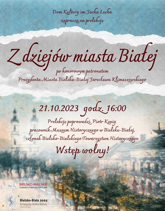O dziejach miasta Białej