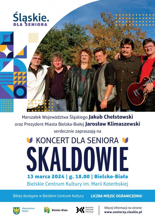Bezpłatny koncert Skaldów dla seniorów!