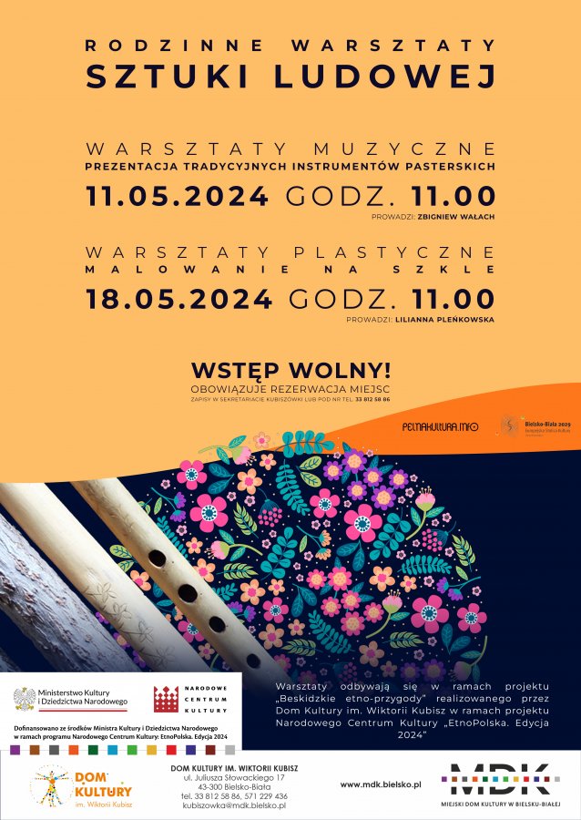 O instrumentach pasterskich i malowaniu na szkle