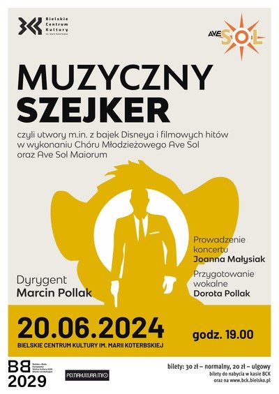 Muzyczny szejker z dwoma chórami
