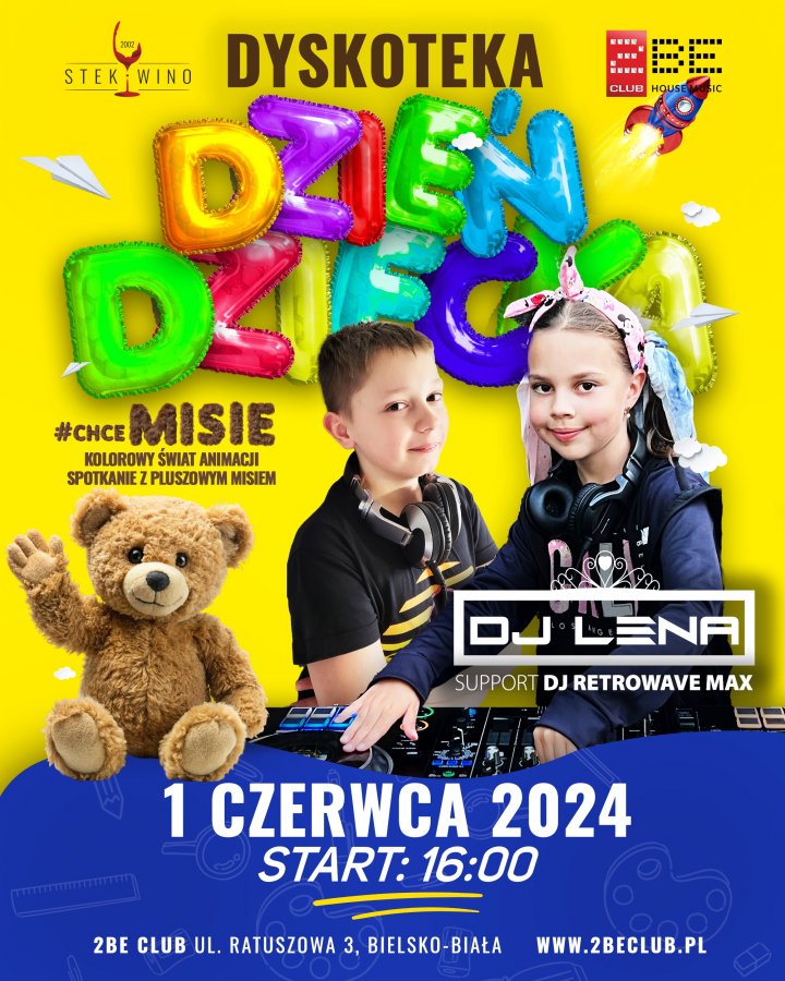 Dzień Dziecka z atrakcjami i dyskoteką