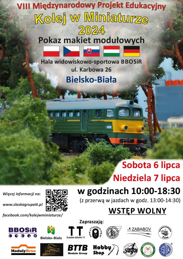 Makiety kolejowe pod Dębowcem