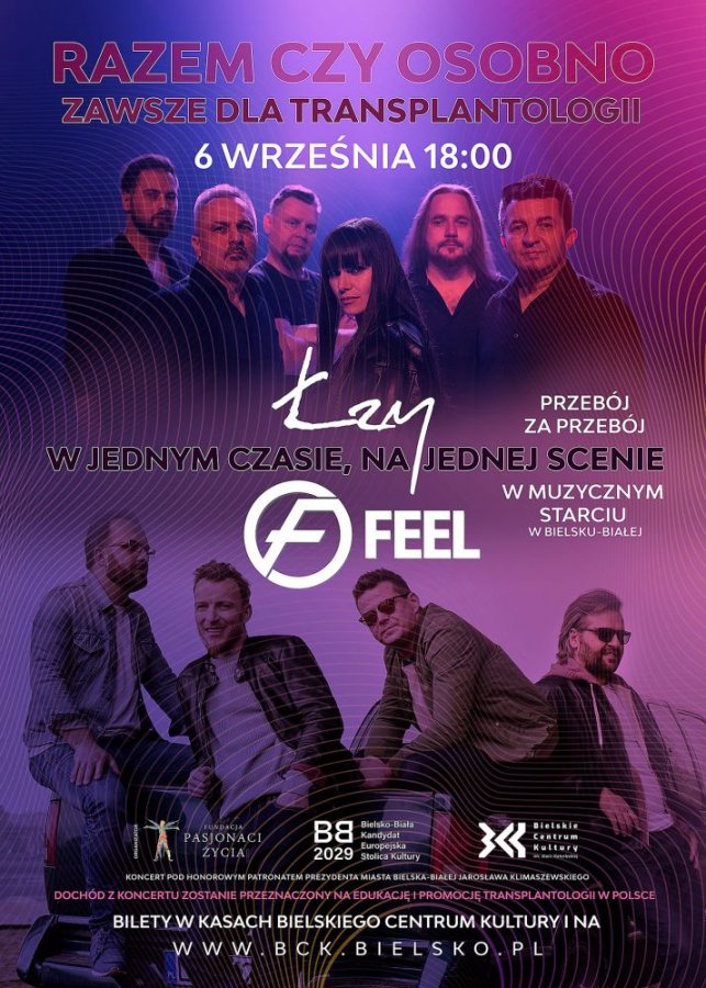 Łzy oraz Feel razem dla transplantologii. ODWOŁANE