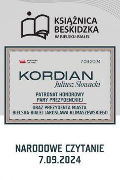 Narodowe Czytanie "Kordiana"