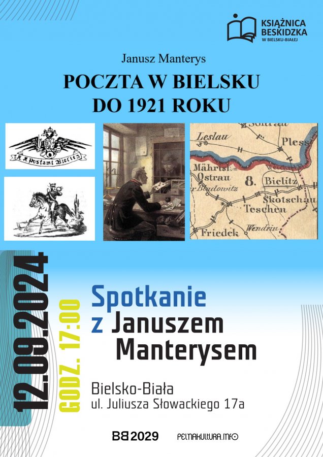 O dawnej poczcie w Bielsku