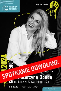 Spotkanie z autorką powieści kryminalnych. ODWOŁANE