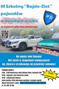 Szkolny Rajdo-Zlot Pojazdów w Kamienicy