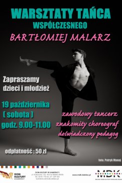 Warsztaty tańca z uznanym choreografem