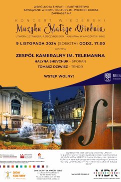 Dźwięki Wiednia i śpiewaczka z Ukrainy