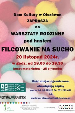 Rodzinne "Filcowanie na sucho"
