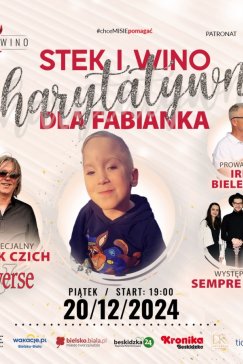 Muzyka i aukcje, czyli charytatywnie dla Fabianka
