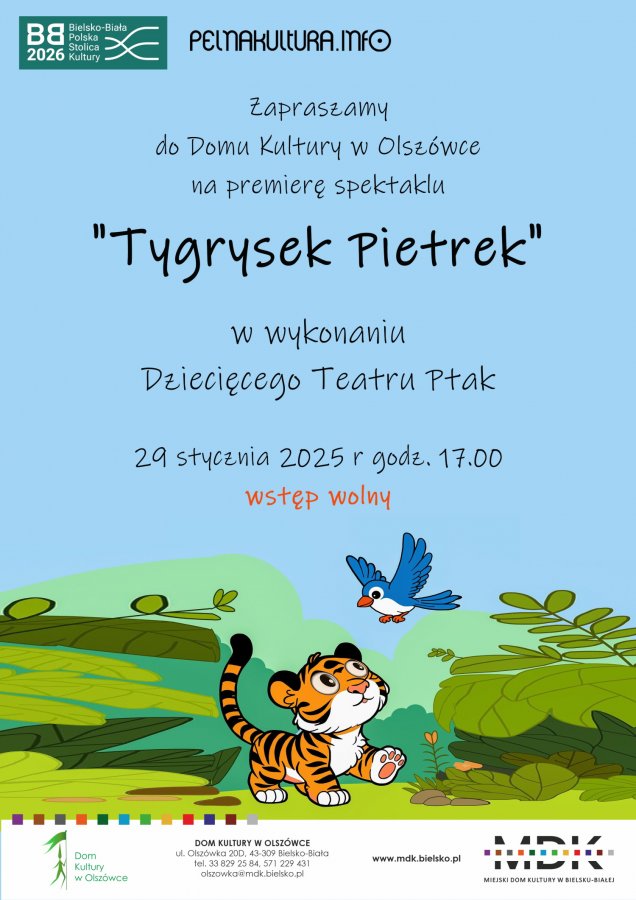 Historia małego tygryska, czyli opowieść o dojrzewaniu