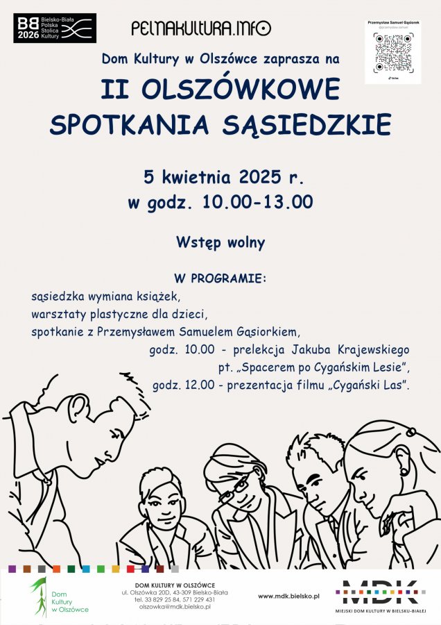 Wymiana książek, warsztaty, spotkania