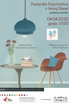 Poetyckie Popołudnie z Anną Danel