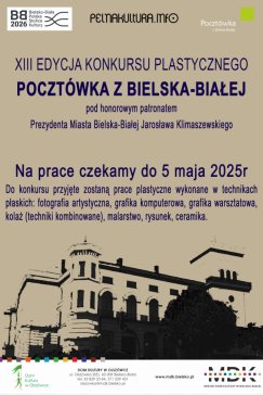 Stwórz pocztówkę z Bielska-Białej. Nagrody czekają