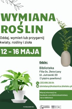 Wymień się roślinami