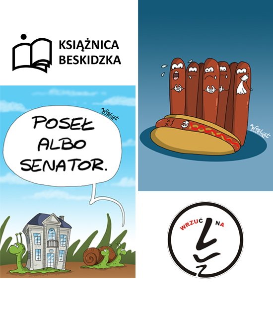 Obrazki jak lusterko emocji. Wystawa Widgeta w Książnicy