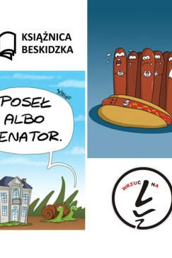 Obrazki jak lusterko emocji. Wystawa Widgeta w Książnicy