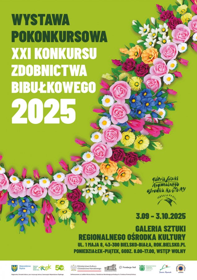 Bibułkowy wernisaż w Galerii Sztuki ROK