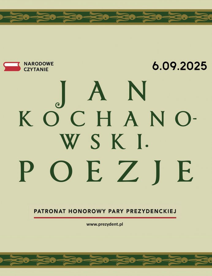 Aktorzy i samorządowcy przeczytają "Fraszki"