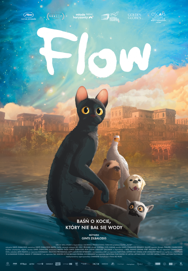 Kino plenerowe z filmem "Flow"