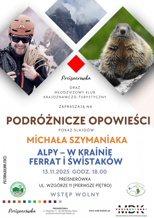 Na alpejskich szczytach z aparatem w ręku