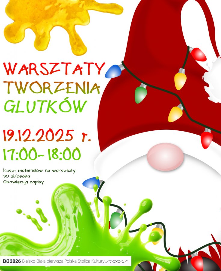 Świąteczne glutki, czyli zabawa z nauką