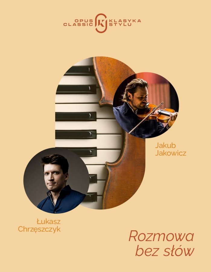 Koncert na skrzypce i fortepian oraz inspirująca rozmowa