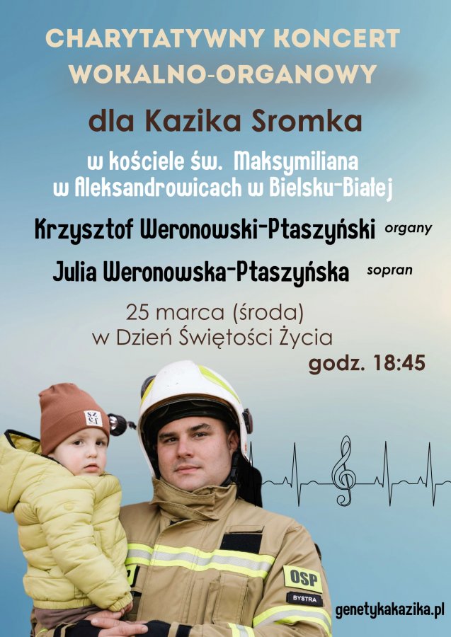 Organy z sopranem dla chorego Kazia
