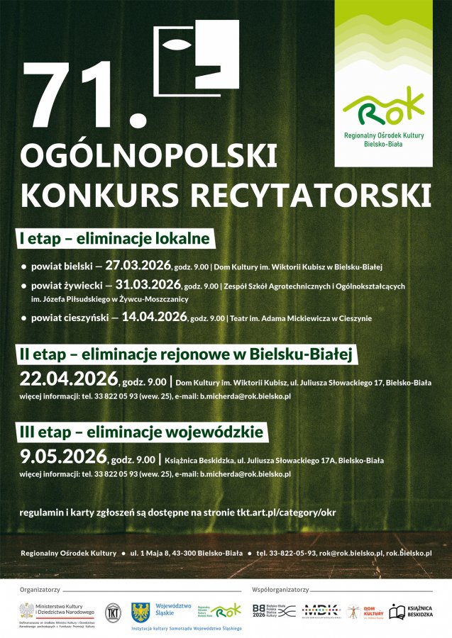 Recytatorzy pokażą talent