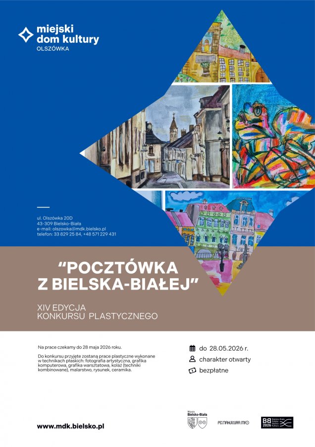 „Pocztówka z Bielska-Białej”. Konkurs dla dużych i małych