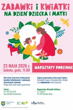 Zabawki i kwiatki na Dzień Dziecka i Matki