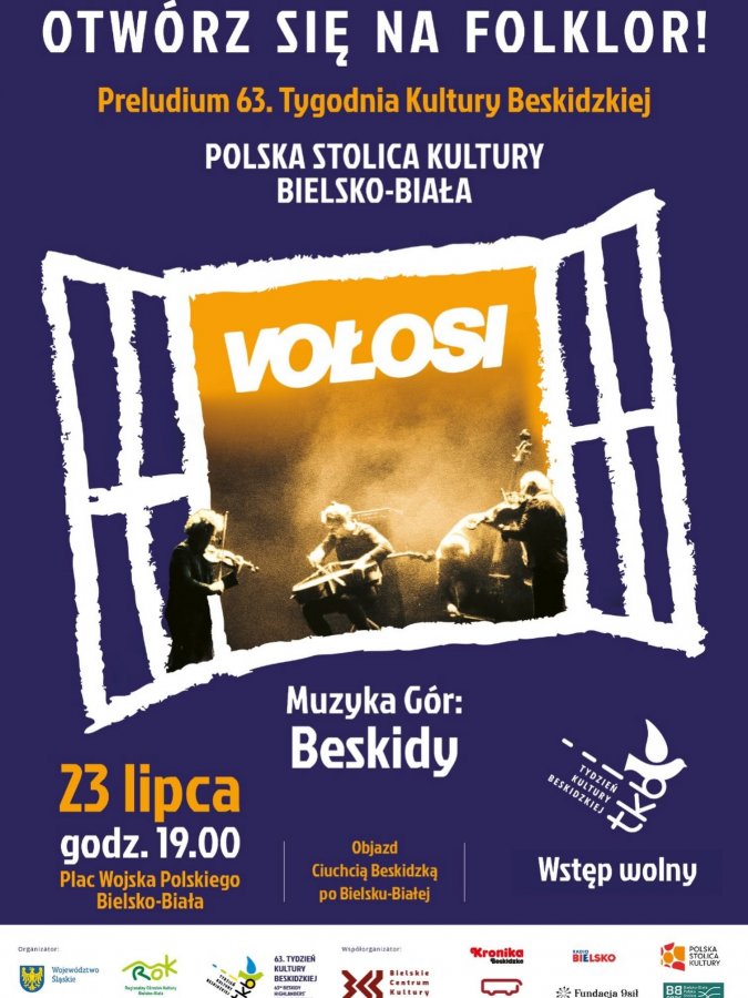 Muzyka Gór: Beskidy oraz Vołosi na start TKB!