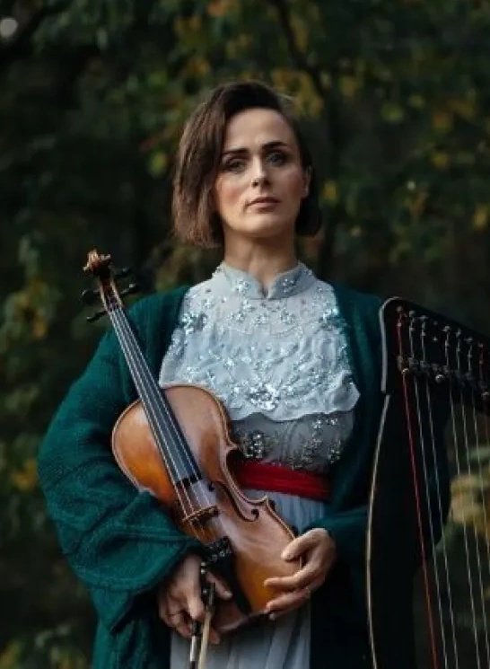 Wokal Natalii Niemen z harfą i organami