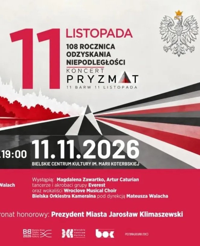 Muzyką, tańcem i światłem o niepodległości
