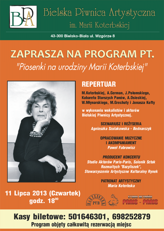 Na urodziny Marii Koterbskiej